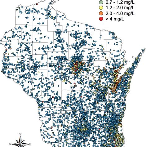 wisconsin groundwater maps.